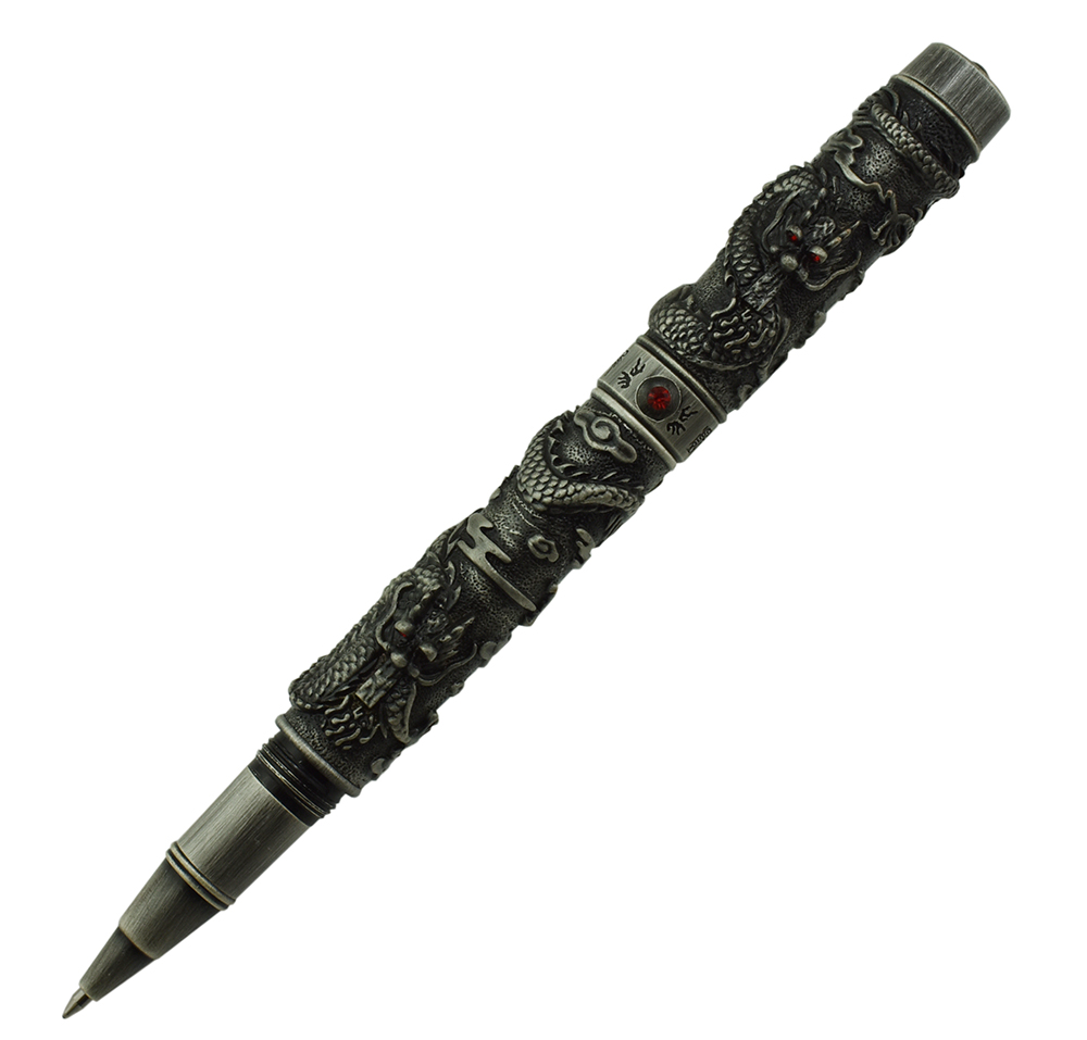 Vintage Collectible Pens - Jinhao 빈티지 럭셔리 롤러볼 펜, 더블