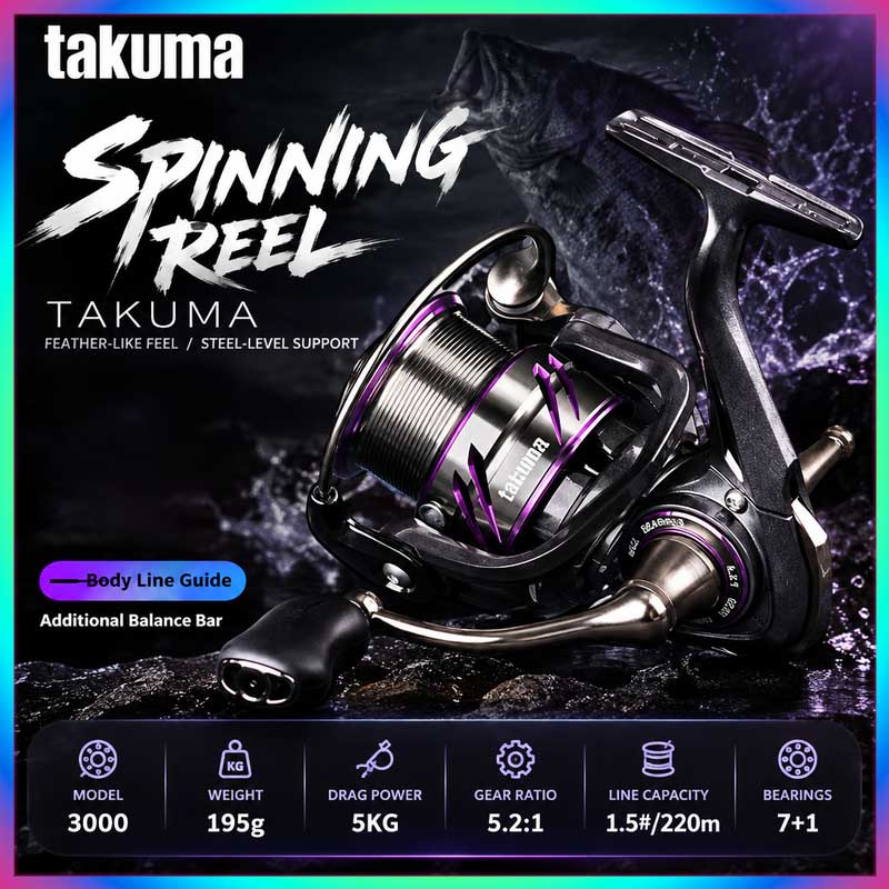 Developing Tank Reel - 타쿠마 링시 3000S 경량 스피닝 릴,
