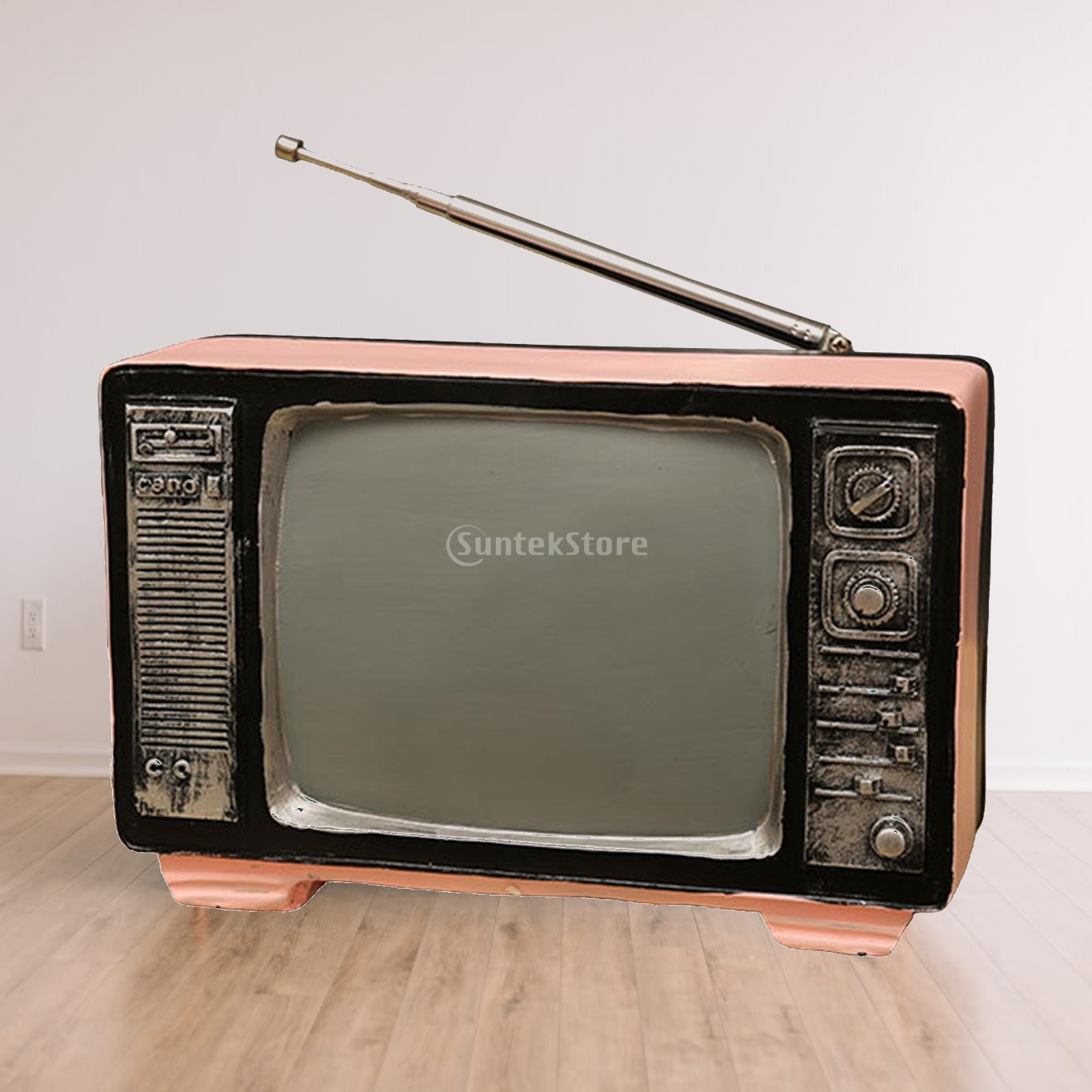Vintage Collectibles Store - 현실적인 느낌을 살린 복고풍 TV 모형,
