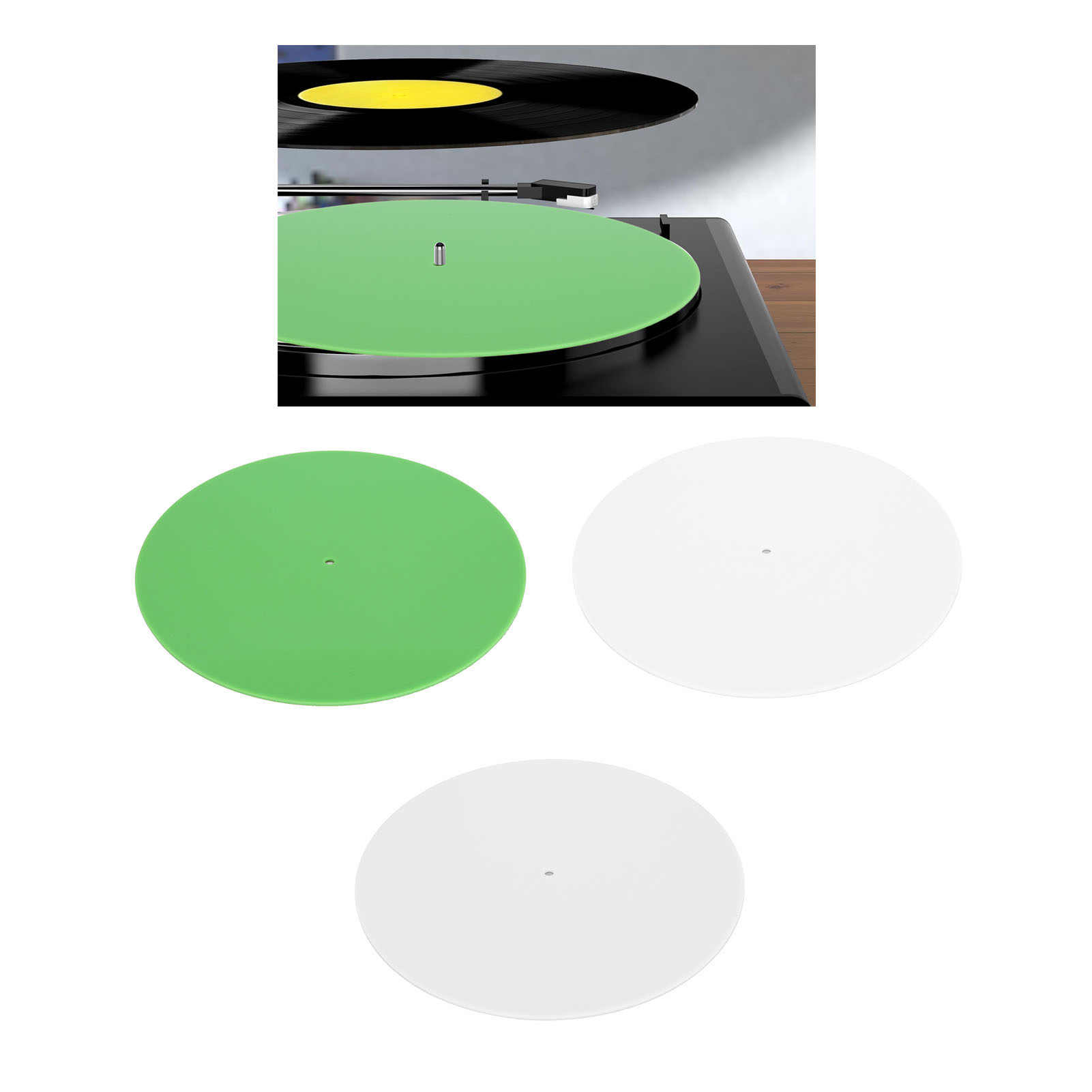 레코드 플래터 슬립 매트, 아크릴 턴테이블 교체, 아름 - Vinyl Record Cleaner 리뷰 및 가격