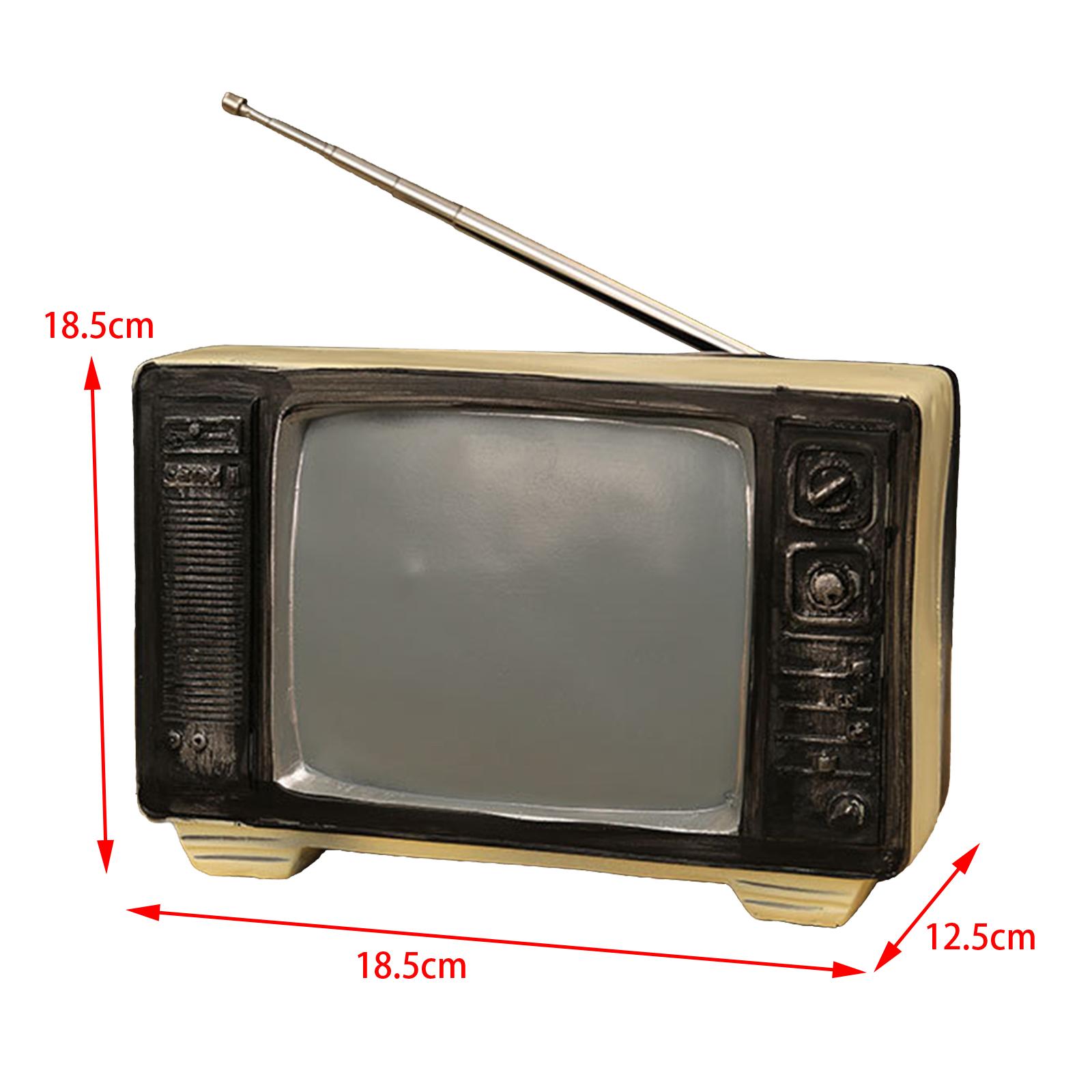 현실적인 느낌을 살린 복고풍 TV 모형, 레진 공예품, - Vintage Collectibles Store 리뷰 및 가격