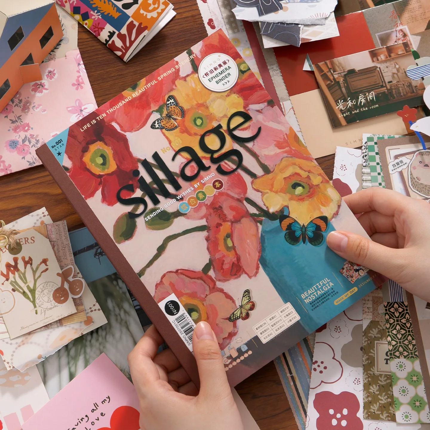 다이어리용 재료, 빈티지 스타일의 뜯어 쓰는 접착식 스 - Vintage Collectible Books 리뷰 및 가격