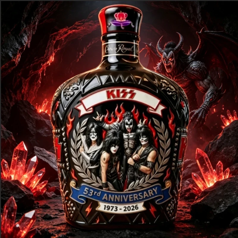 빈티지 록 음악 테마의 위스키 디캔터, 수집용 술병,  - Vintage Collectible Liquor Bottles 리뷰 및 가격